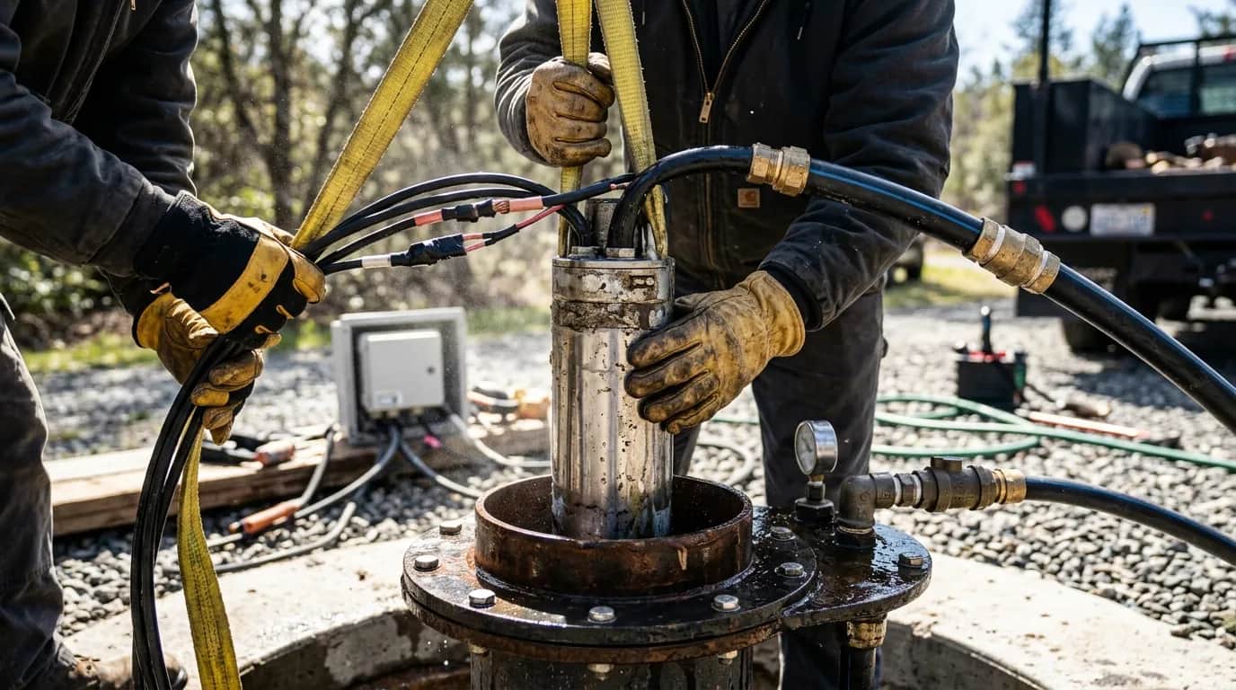 Pump replacement and repair — Thompson Well Drilling